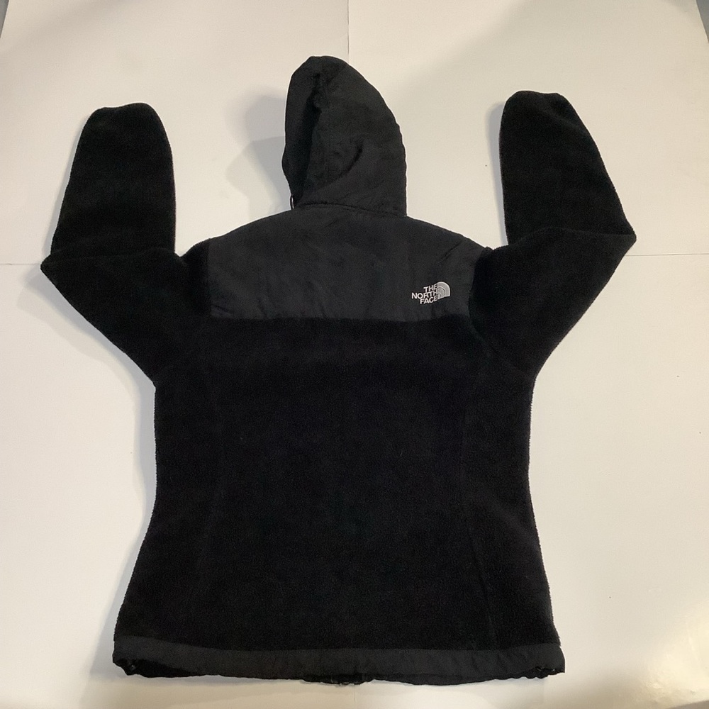 The North Face Women's Black Hooded Fleece Jacket - Picture 3 of 9